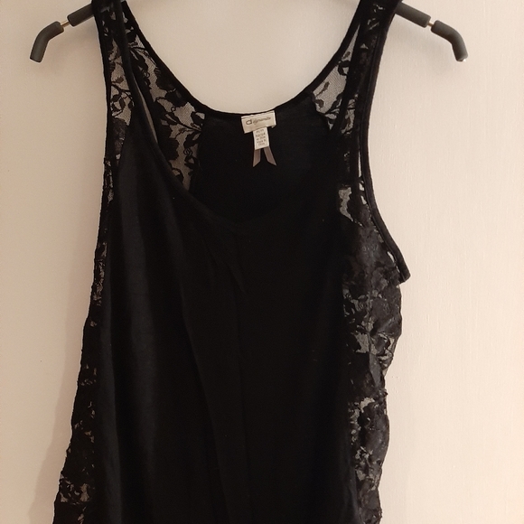 Dynamite tank top with lace sides - Picture 1 of 2